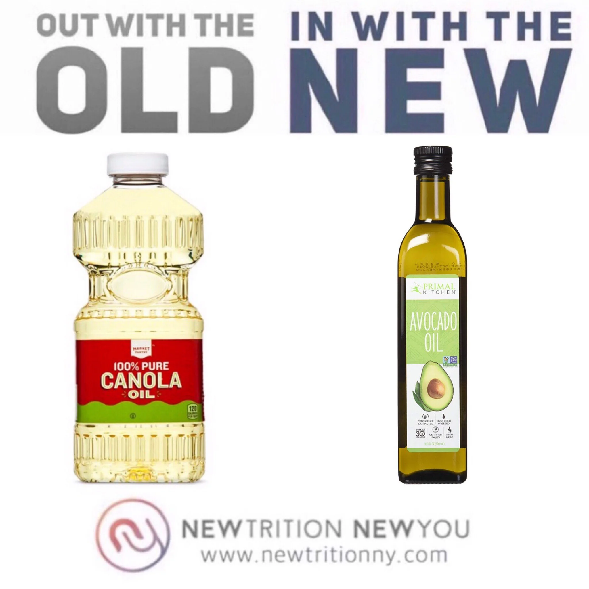 IN WITH THE NEW: Cooking Oil