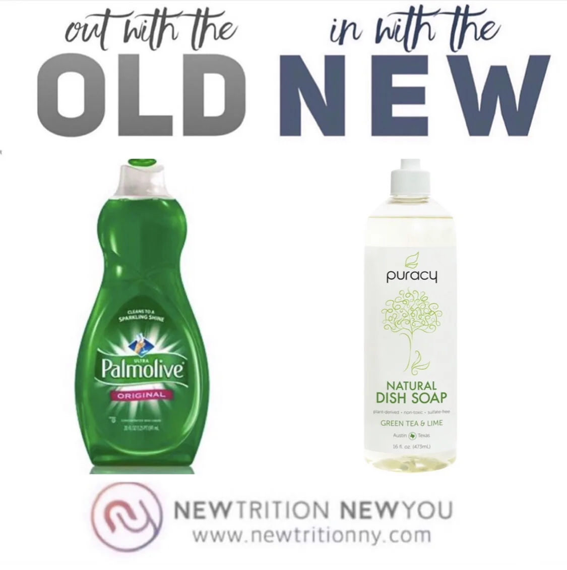 IN WITH THE NEW: Dish Soap