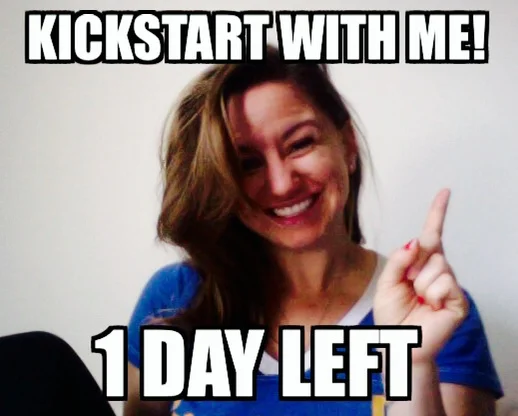 Kickstarter Update: 1 Day Left!