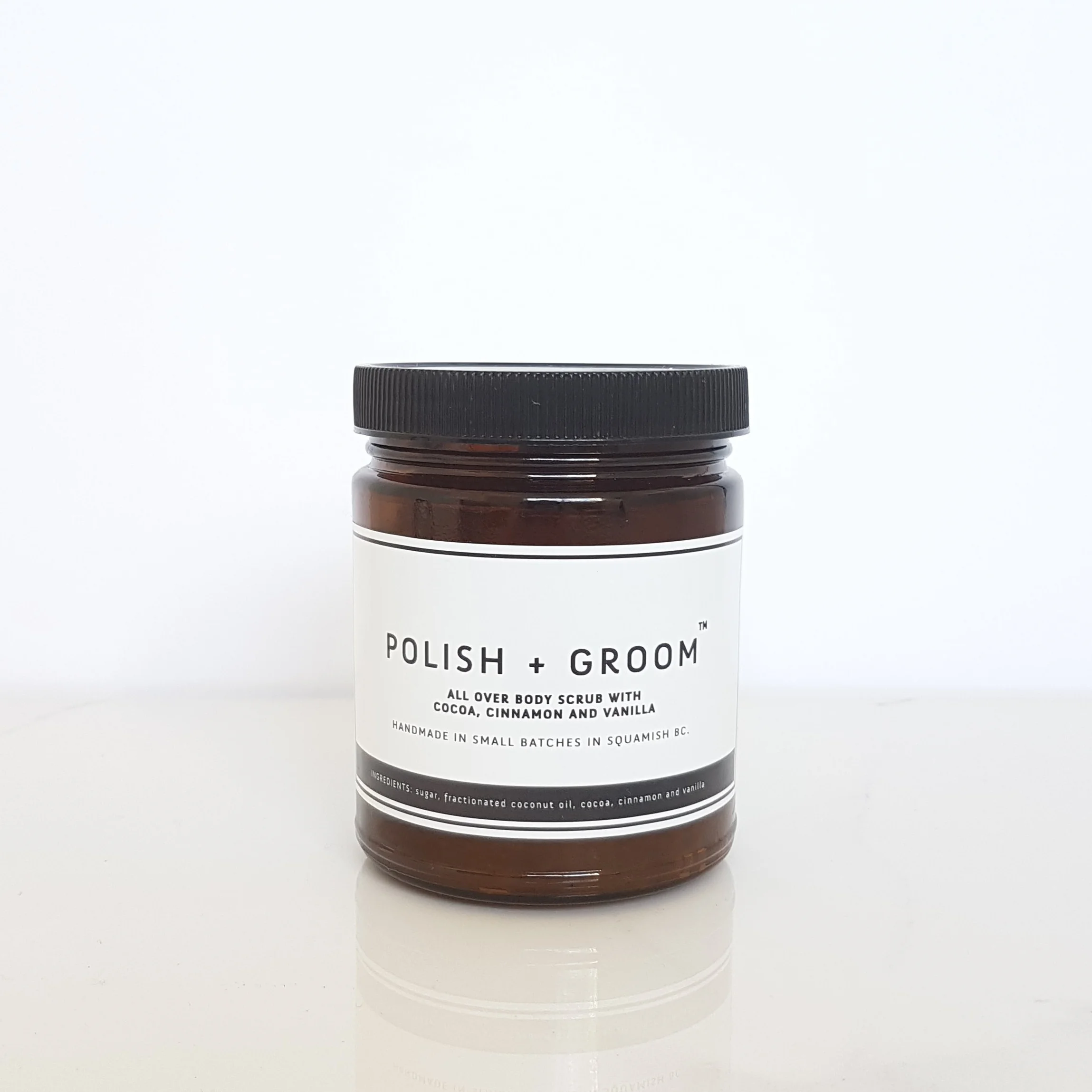 ALL OVER BODY SCRUB WITH COCOA, CINNAMON AND VANILLA