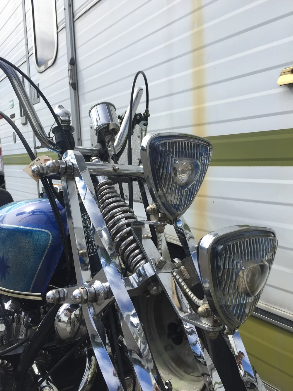 1972 Honda Cb750 Funny Chopper Cycle Heap