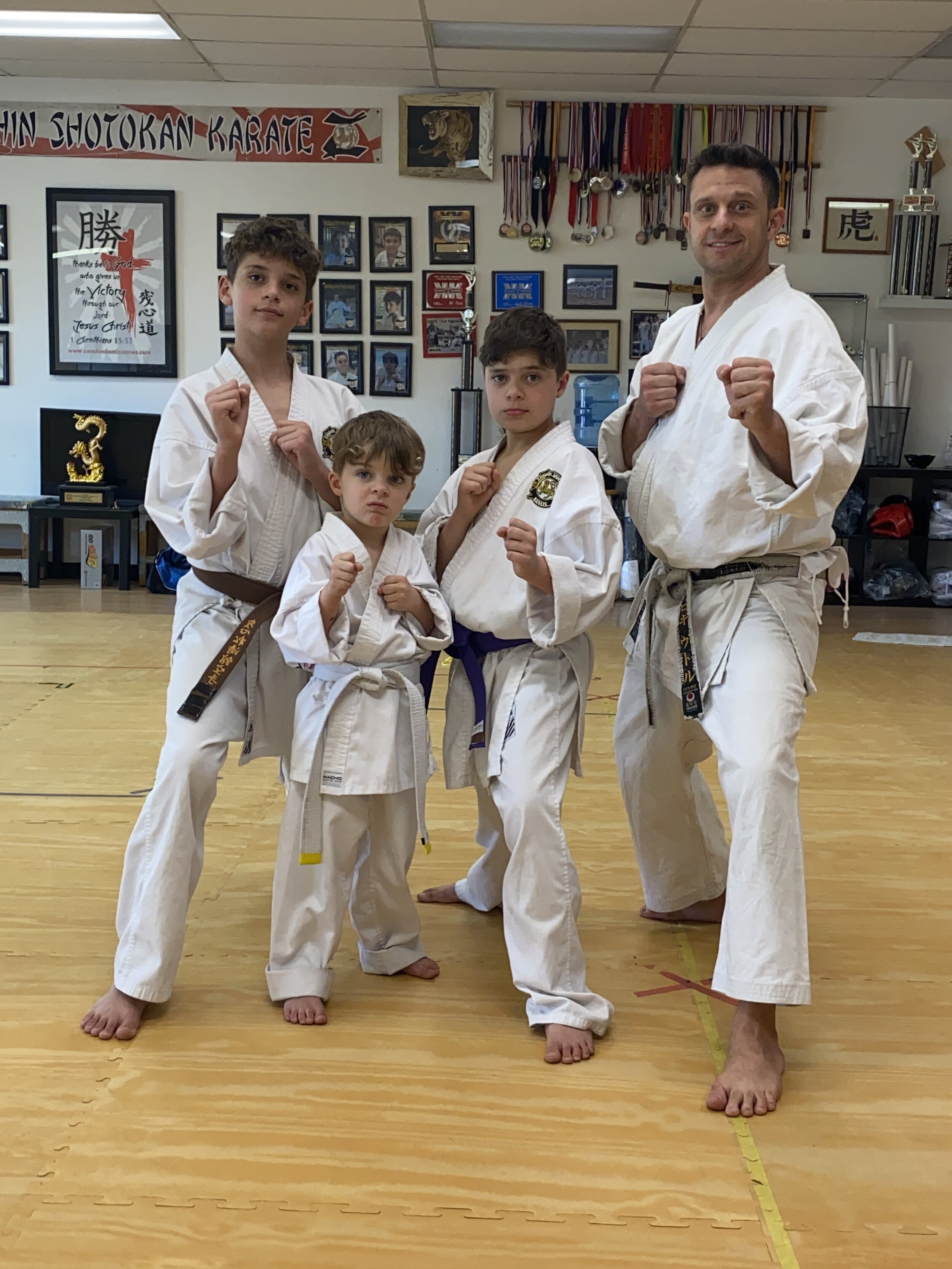 SHOGUN Shotokan karate/martial arts belts 