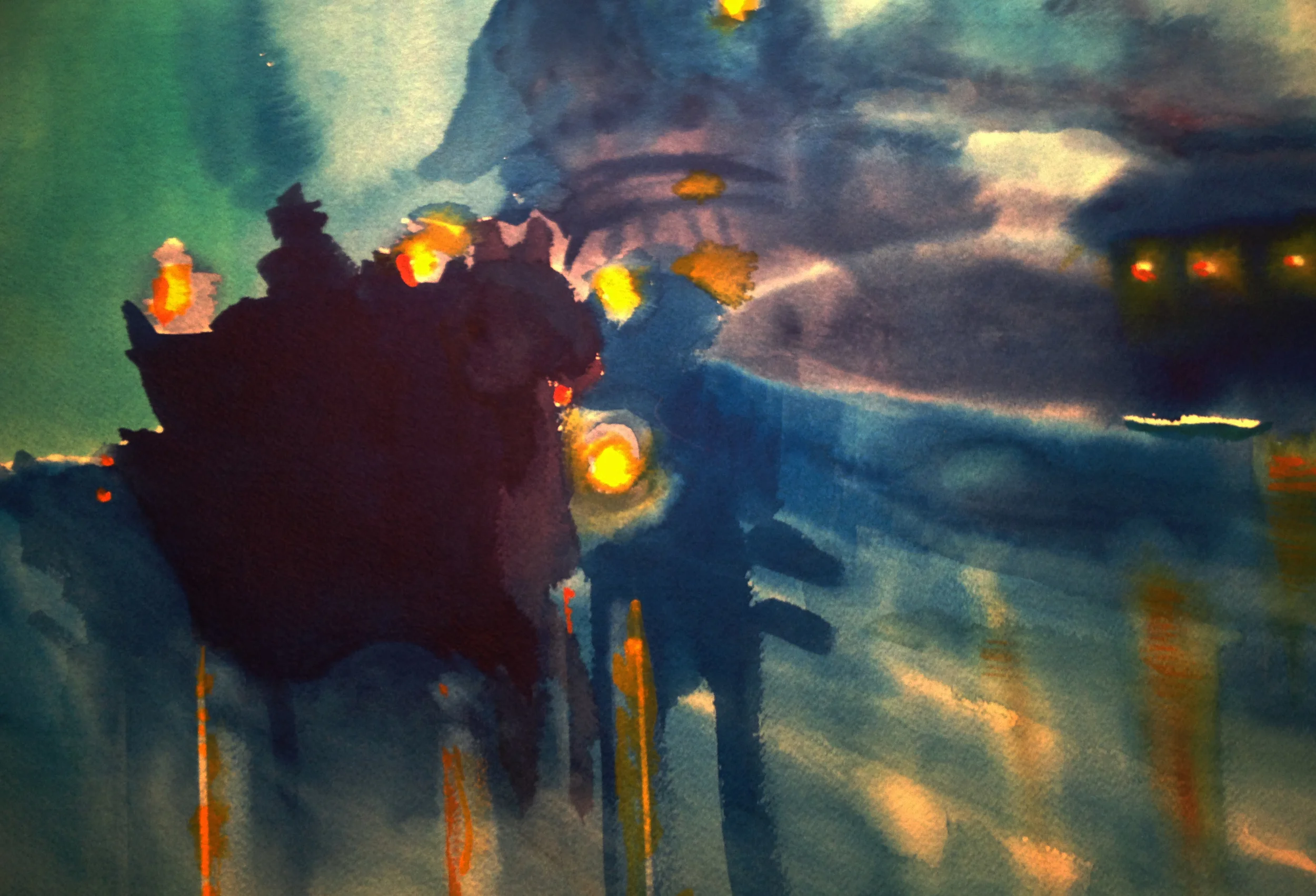 The faster I go, the more lost I get