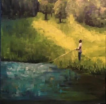 Summersfest 24x24 acrylic on canvas