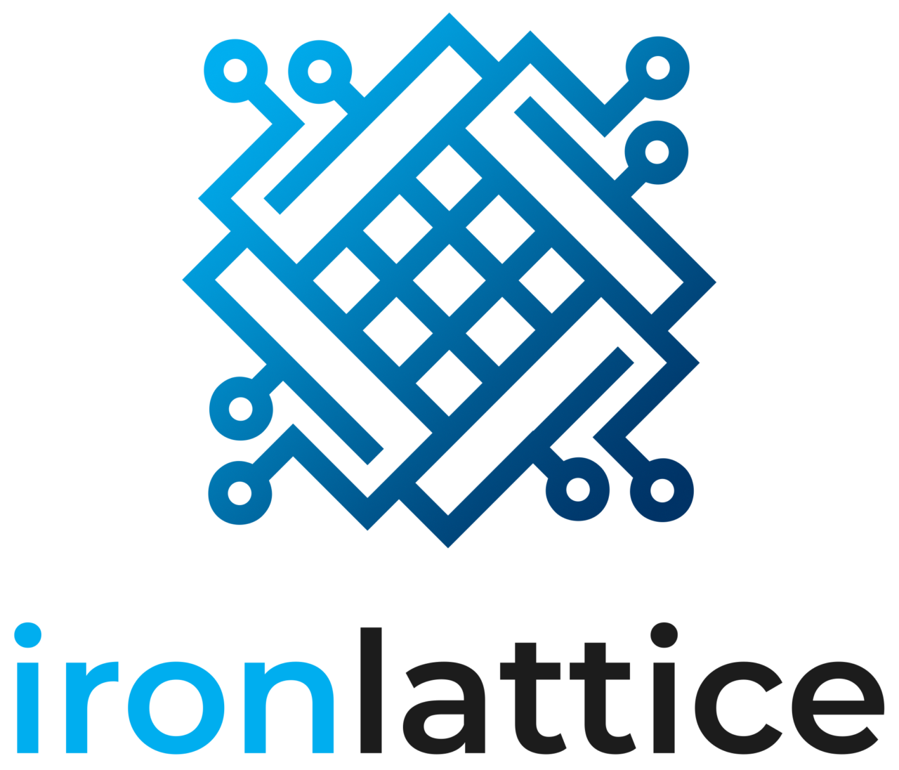 Iron Lattice logo and website link