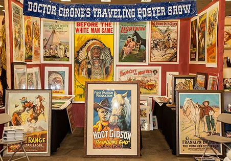 Posters, posters and more posters.