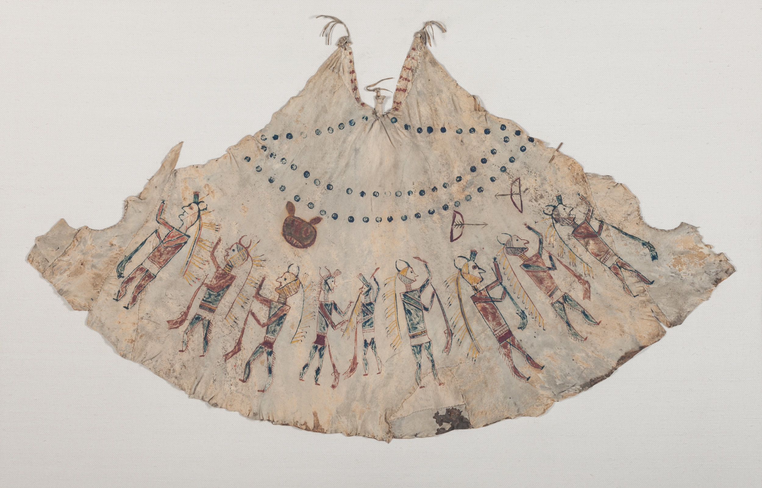 Lot 236: Sioux Painted Hide Model Teepee. Brian Lebel's Mesa Auction - January 21, 2017 Sold $4,720