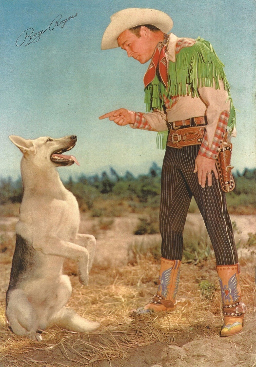 Roy Rogers' Nudie's suit (from the Estate of Snuff Garrett), shown in this publicity shot, sold for more than twice its low estimate, bringing $12,260.