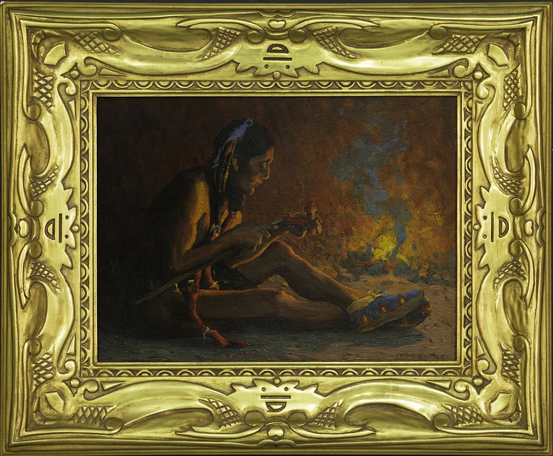 Eanger Irving Couse oil painting; estimate $125,000-150,000.
