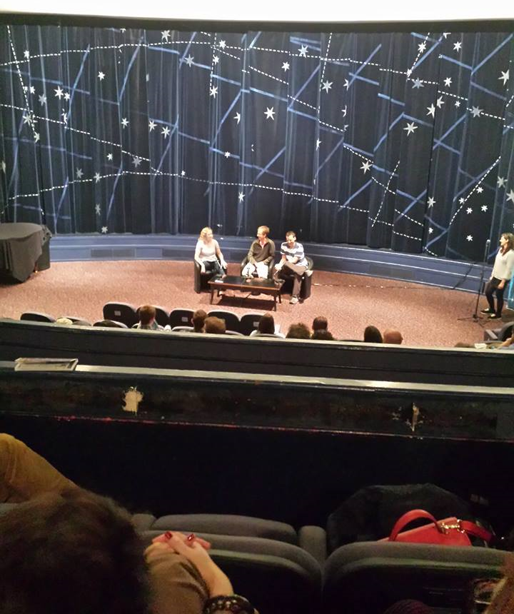 Jaws Q&A session at the Glasgow Film Theatre, with Deborah McNeill, David Bailey, me, and Zara Gladman (moderating).