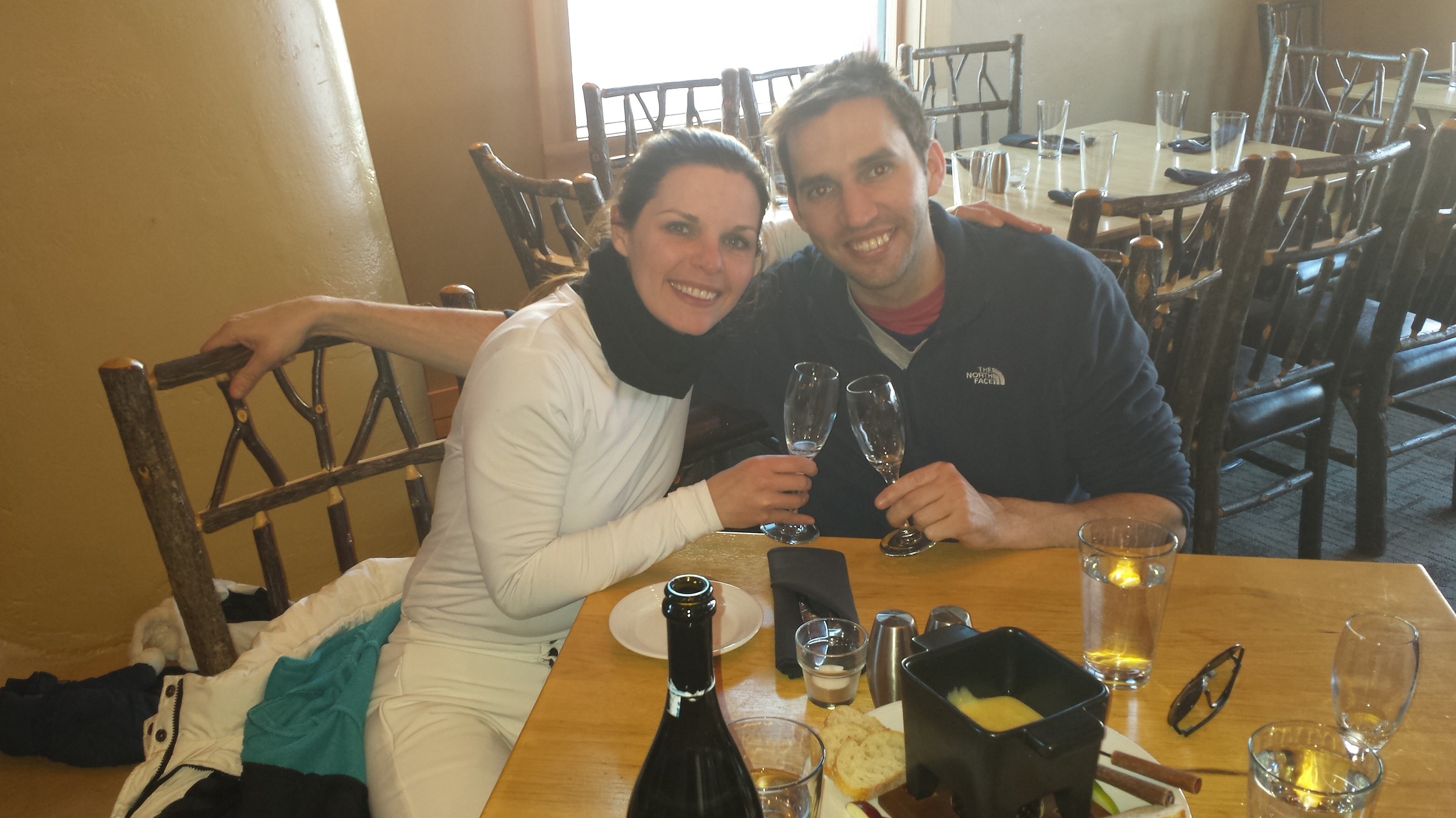 Post proposal champagne, Jan 2014
