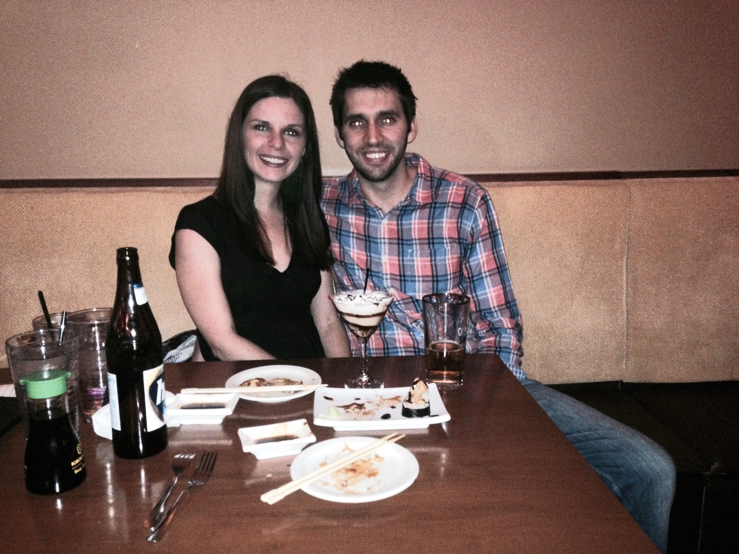 Celebratory Sushi at Mizu, 2014