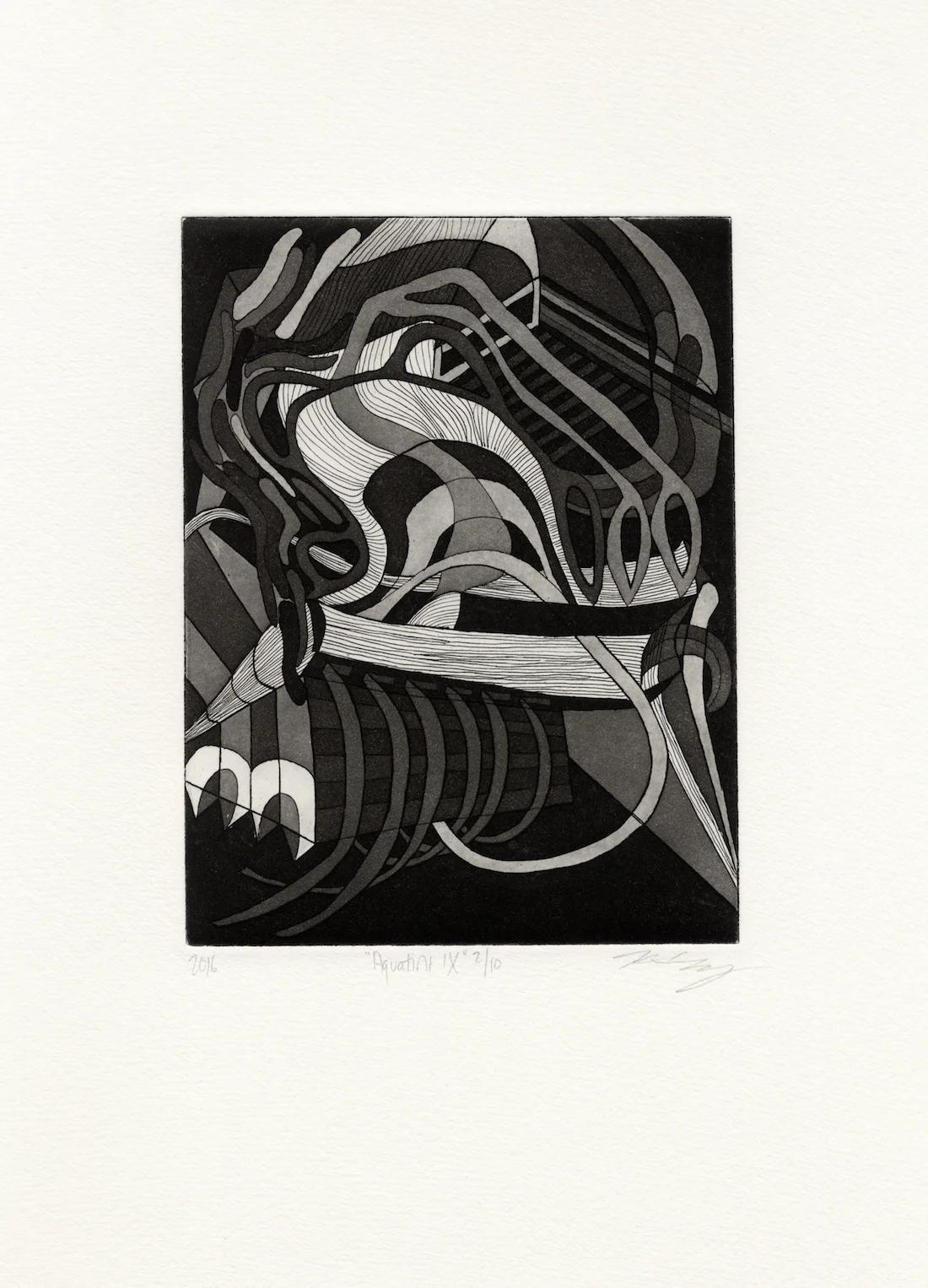 Aquatint IX