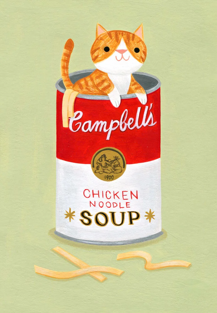 Soup Can Kitten