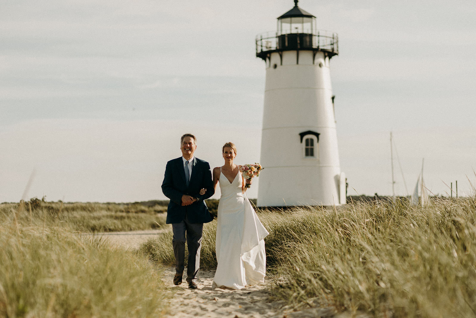 Edgartown Lighthouse Beach Wedding