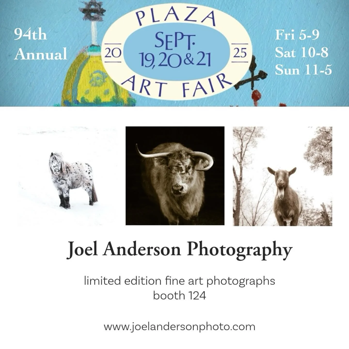 The 94th annual Plaza Art Fair starts today in Kansas City and I&rsquo;ll be in booth 124 with photographs from my Sanctuary series. I&rsquo;m setting up now for the opening at 5pm. 

Friday, 5-9PM
Saturday, 10AM-8PM
Sunday, 11AM-5PM 
#plazaartfair