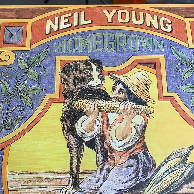 It&rsquo;s finally out 😁😁😁😁😊 #neilyoung #newoldmusic #homegrown