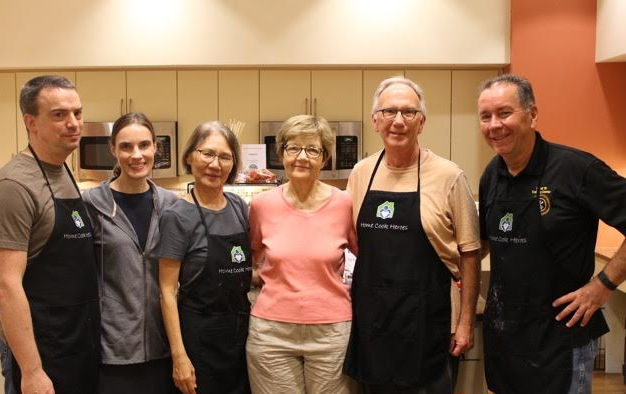 Tuesday Night's "HOME COOK HEROES" TEAM