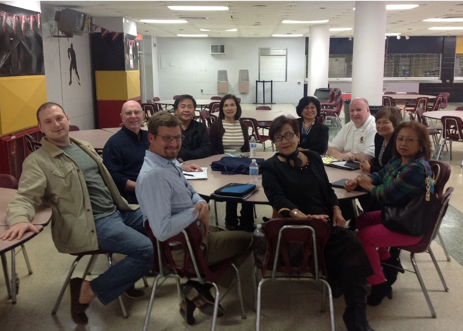 Bel Lopena, Ferdinand Luyun, Lita Manguba, Mark Alvino, Ruth Luyun, Ryan Niedoba, Sally Corpuz, Yolanda Taurozzi, Jacob Marquart, OFS, Father Bill Waters, OSA