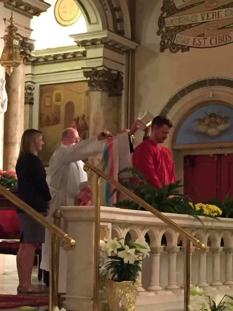 Baptism of Matt Currier