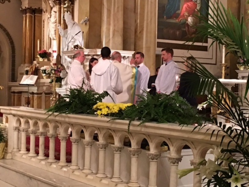 Receiving the Sacrament of Confirmation