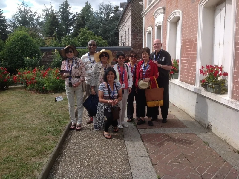At the home where St. Therese grew up