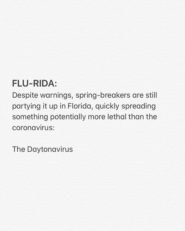 Floridians, please wash your butts for at least 20 seconds, the equivalent of singing the chorus of Margaritaville twice.🌴🍊🍊🕶