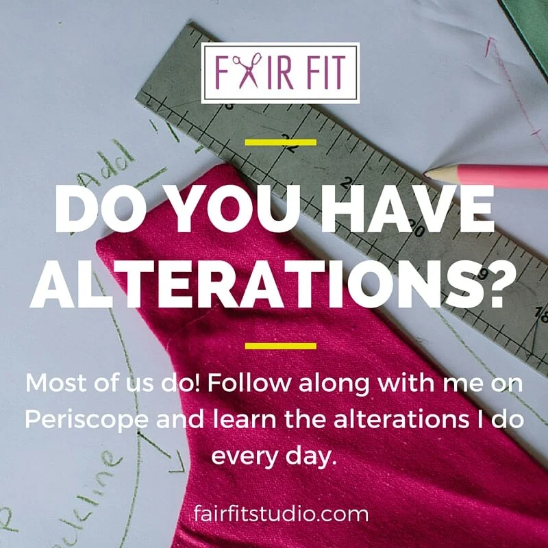 Do You Have Alterations? — Fair Fit Studio