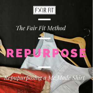 Repurpose - Repurposing a Me Made Shirt