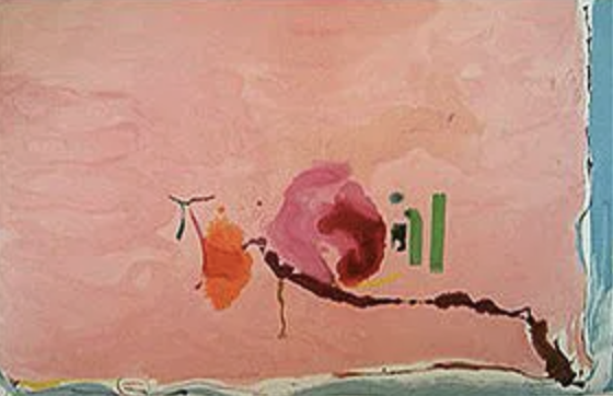  Helen Frankenthaler (1928-2011)   Flirt , 2003  Serigraph, edition of 126  Signed and numbered lower left in pencil  Image: 39.5 × 26 in 