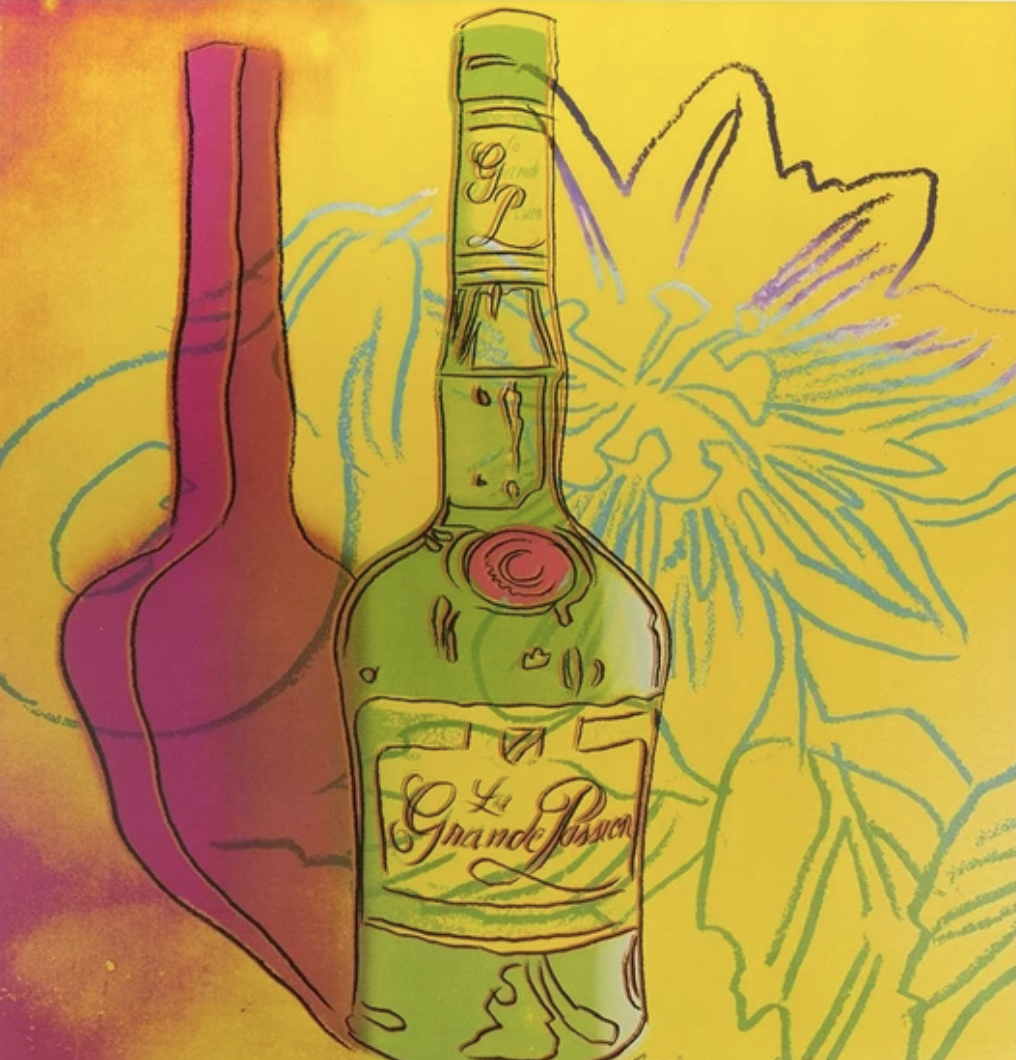  Andy Warhol  Le Grande Passion  (F&amp;S IIIB.28), 1984 Silkscreen on Lenox Museum Board Unique print authenticated by the Estate of Andy Warhol, seals/stamps verso Image: 39 ¾ x 39 ¾ inches; Framed: 48 ¾ x 48 ¾ inches 