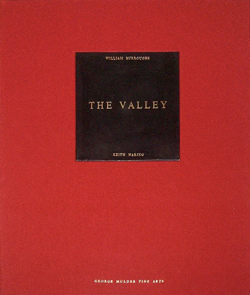Keith Haring (1958-1990) with William S. Burroughs (1914-1997)