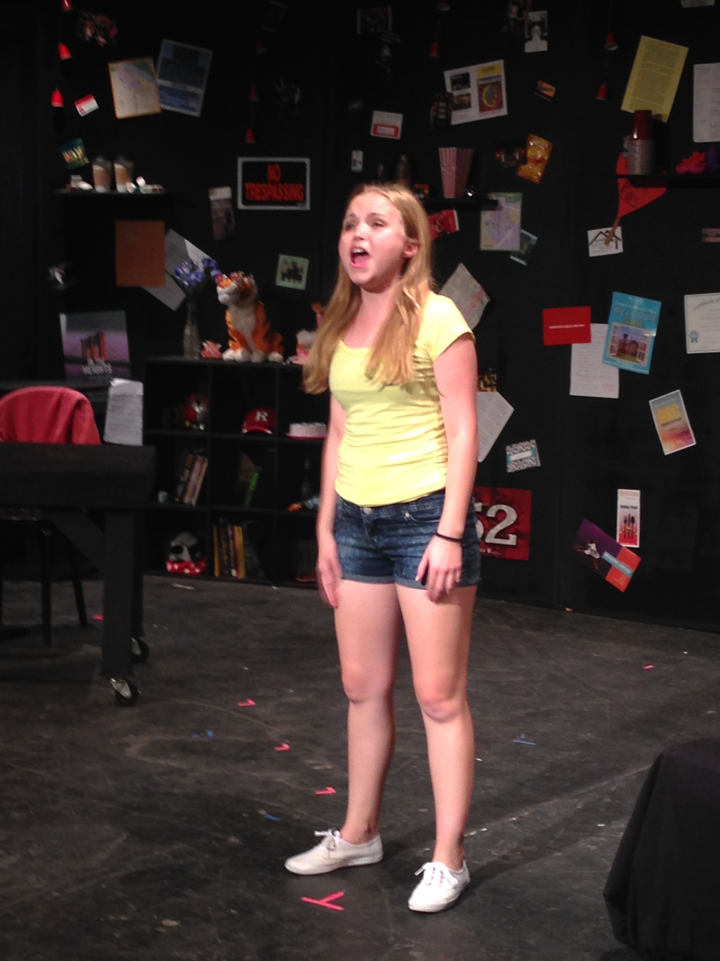  Megan Kalberer performing "Middle of a Moment" from  James and the Giant Peach  