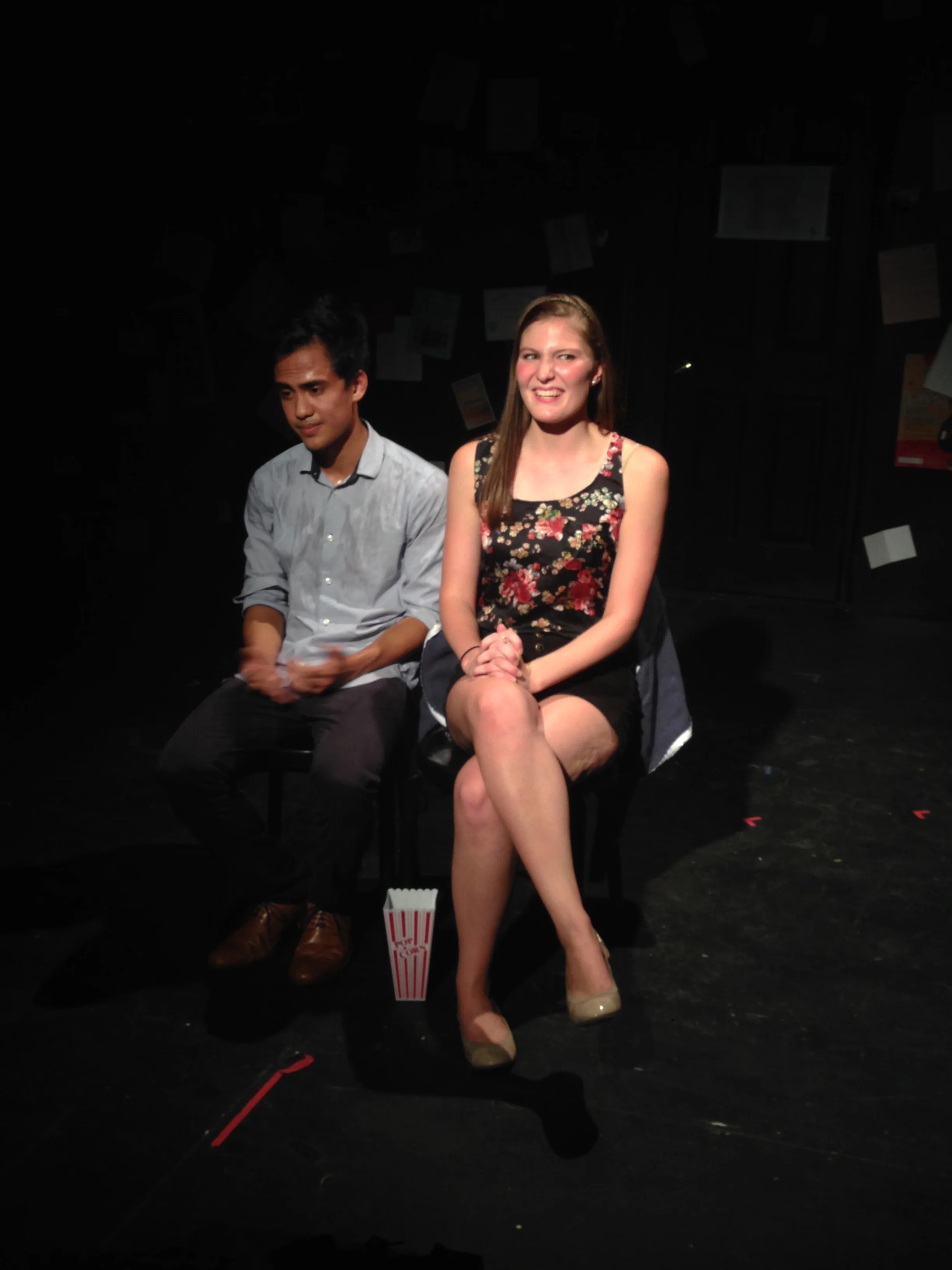 Gabe Marquez and Emily Reineke singing "First Date/Last Night" from Dogfight