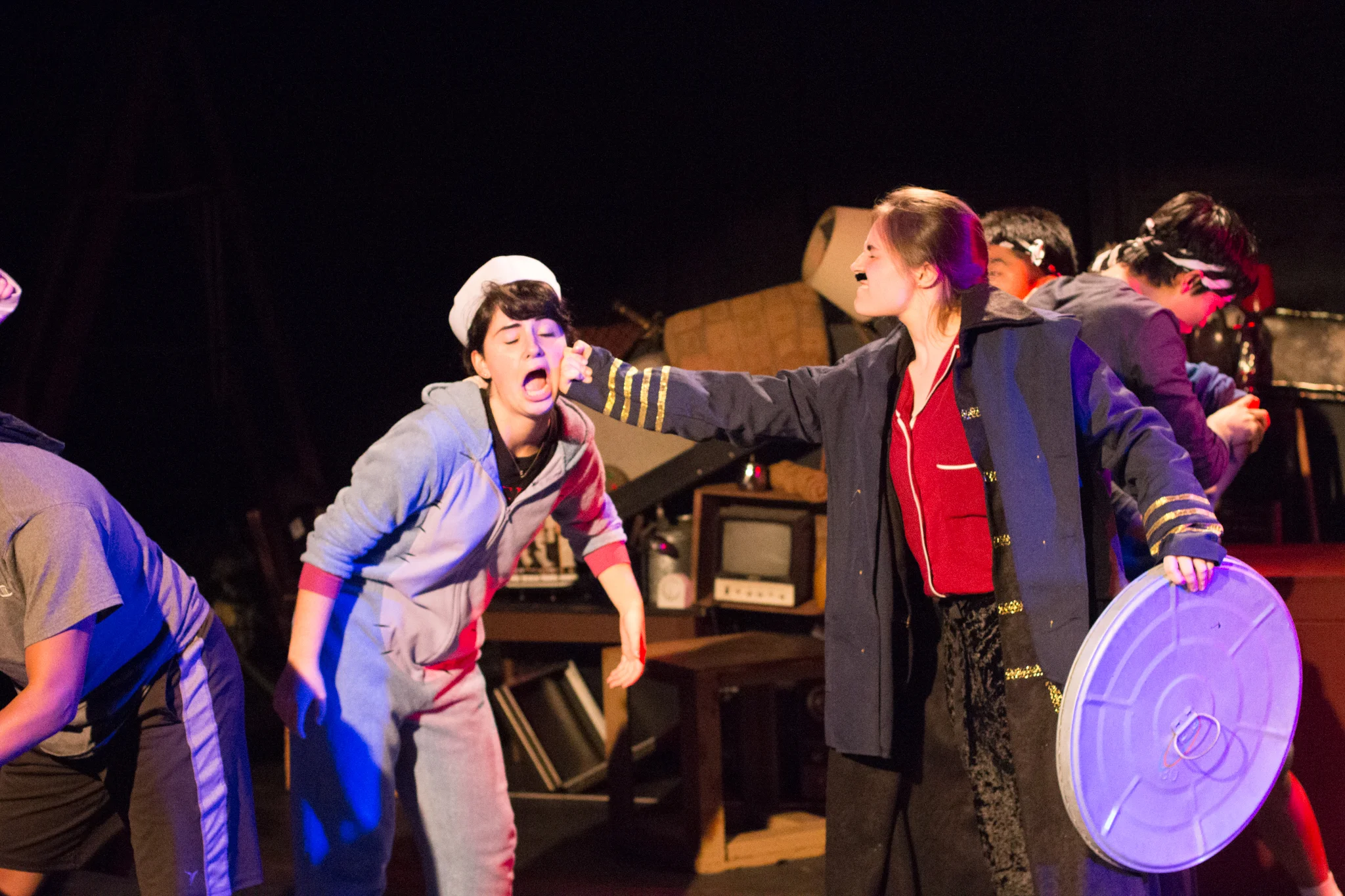 I am Steph and all the talent involved in this show is Emily's fist.