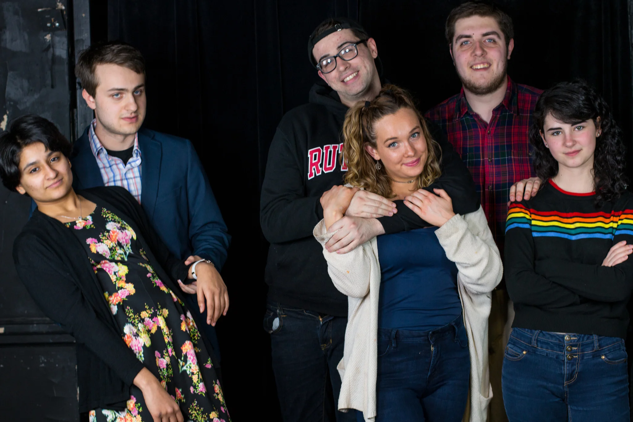 The cast of The Circle Game