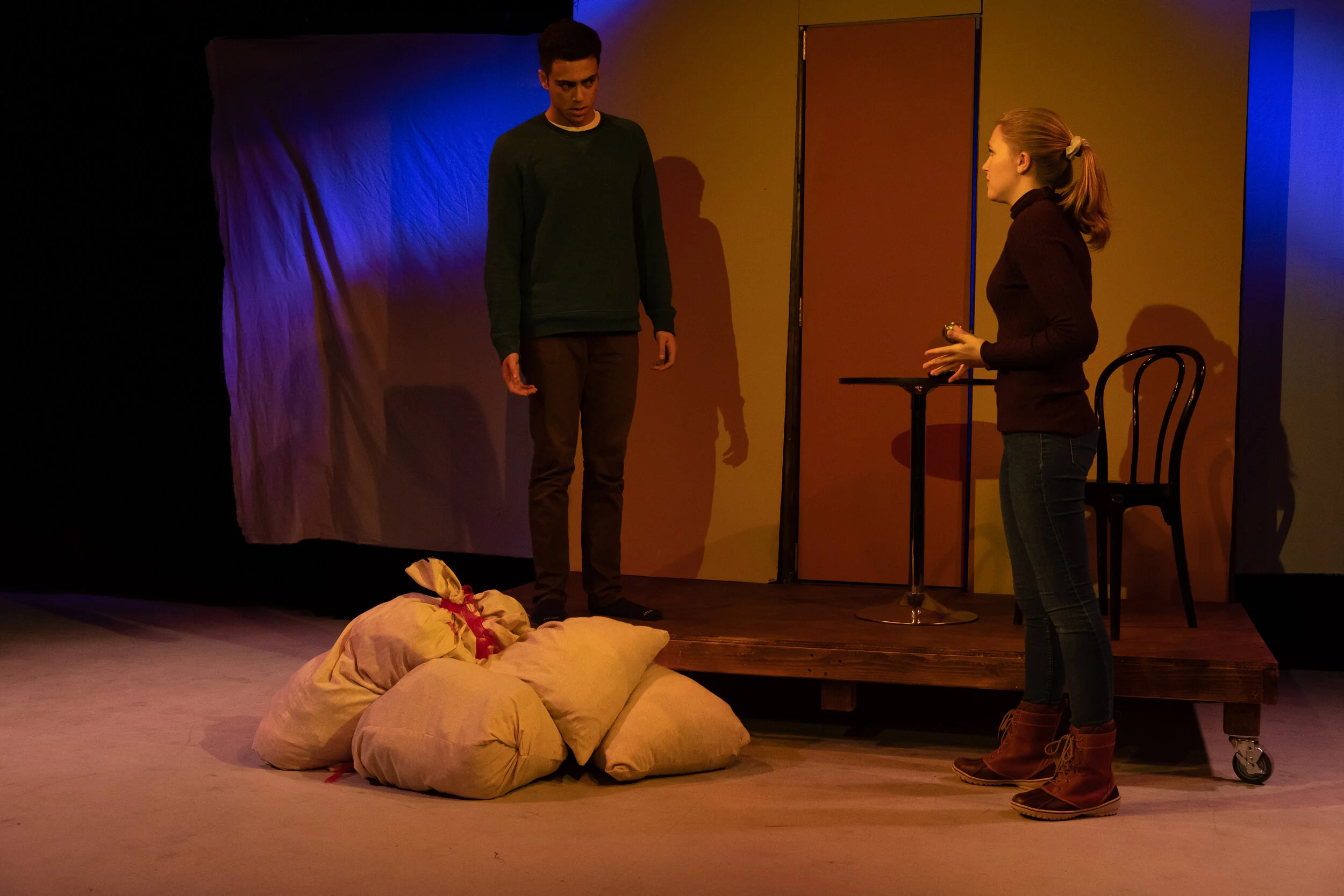 Lendall & Gayle (ben Asher & Maggie Kelly) — ps: this was Maggie’s first show with Cabaret Theatre & first production at Rutgers! You. go. girl!!!!!!