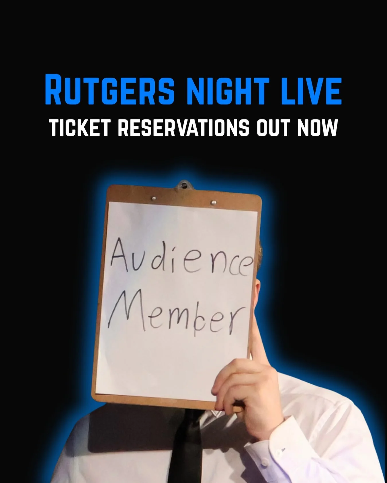 💌 Ticket Reservations for Rutgers Night Live are available now! 🎟️ The link is available now in our bio. 

🖥️ Online ticket payment for RNL is currently unavailable. We apologize for any inconvenience.&nbsp;

💵 Tickets are $10 with a Rutgers stud
