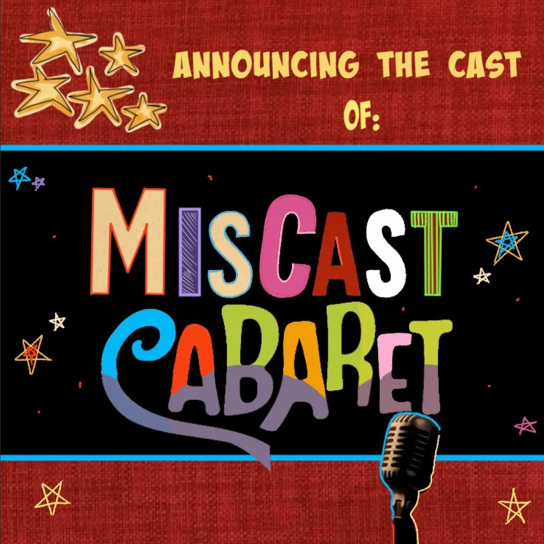 Announcing the Cast of Cabaret&rsquo;s first Miscast ✨

🤓Marisa Landi 
🗞️Jackie Owens
☀️Dante Moody
📝Abhiroop Doddapaneni-Lingenini
👱&zwj;♀️Vincent Marino
🍀Cooper Bisland
🌹Dylan Bates
🌼Colm Dunlap
🧸Edith Zhao
🤷&zwj;♂️Varsha Akavoor
🐺Jasmine
