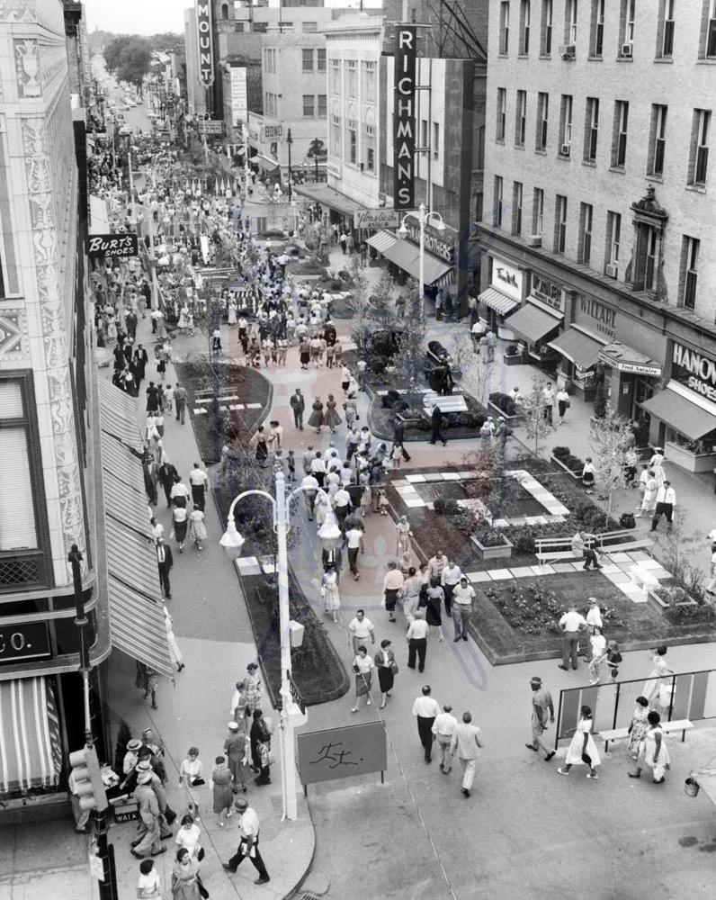 DOWNTOWN PEDESTRIAN MALL, 1959