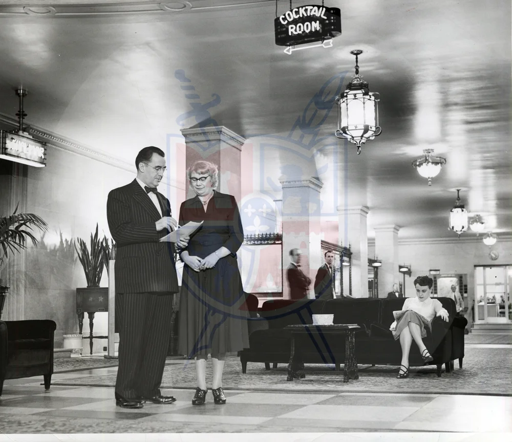 COMMODORE PERRY HOTEL, 1953