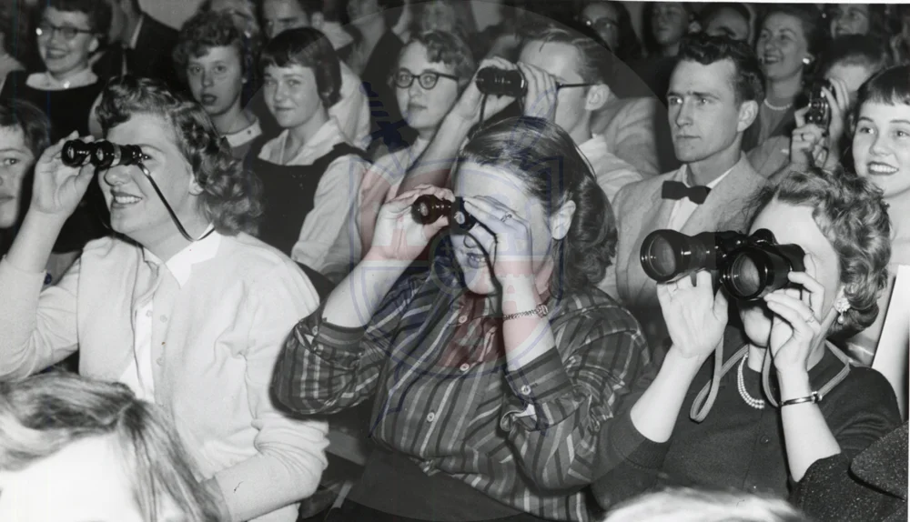 Elvis Presley Fans, Toledo Sports Arena 1956