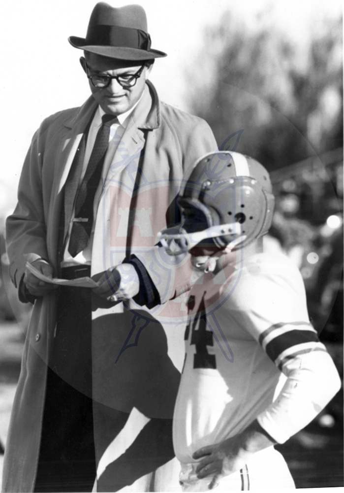 BG COACH DOYT PERRY, 1957