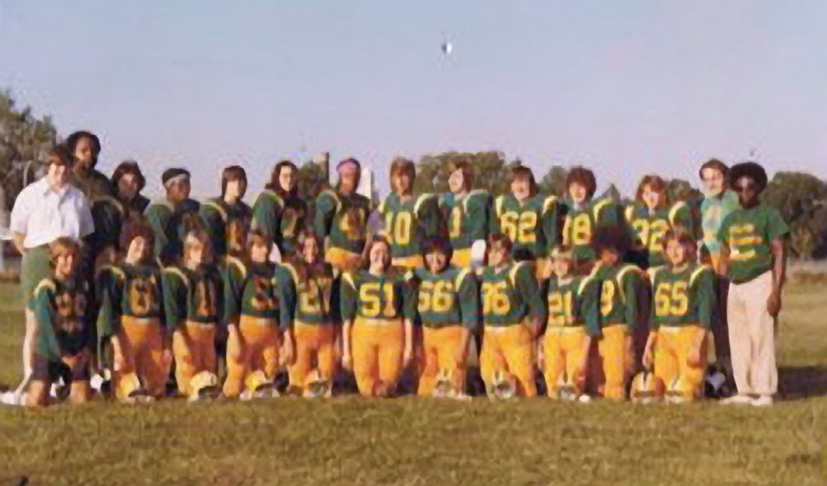 cty TOLEDOTROOPERS 16 received 06/07/2013 Photo courtesy of the Edwards Wright Jr. family *** NOT BLADE PHOTO Team photo of the 1975 Toledo Troopers.