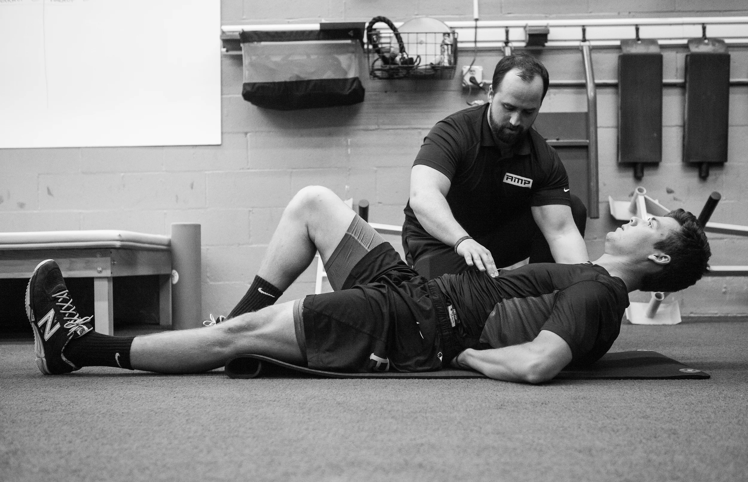 Every program designed at AMP pays careful attention to the corrections that athletes need to make in their posture, movement, and technique.