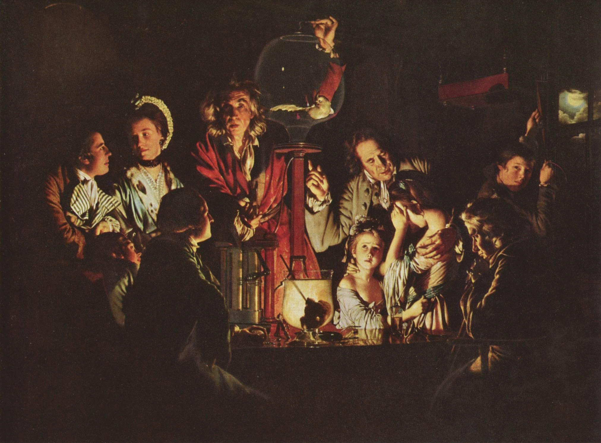 The Experiment With An Air Pump by Joseph Wright 1768