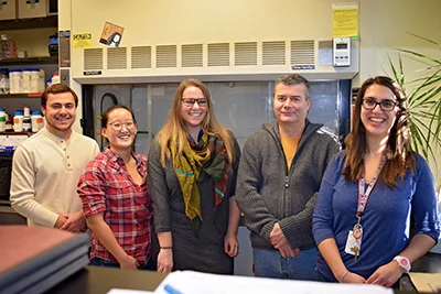 Having only one fume hood in the competition didn’t deter the Agaisse Lab; their extra actions earned them enough points for a win!