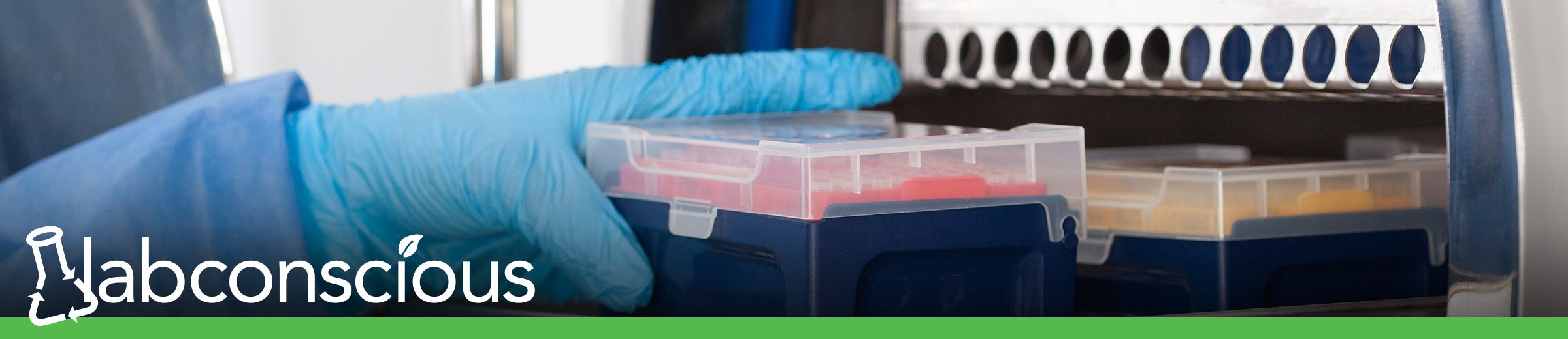 Placing boxes of pipette tips into autoclave