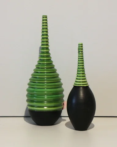 Blue Bottle, Shaded in two blue tones. large