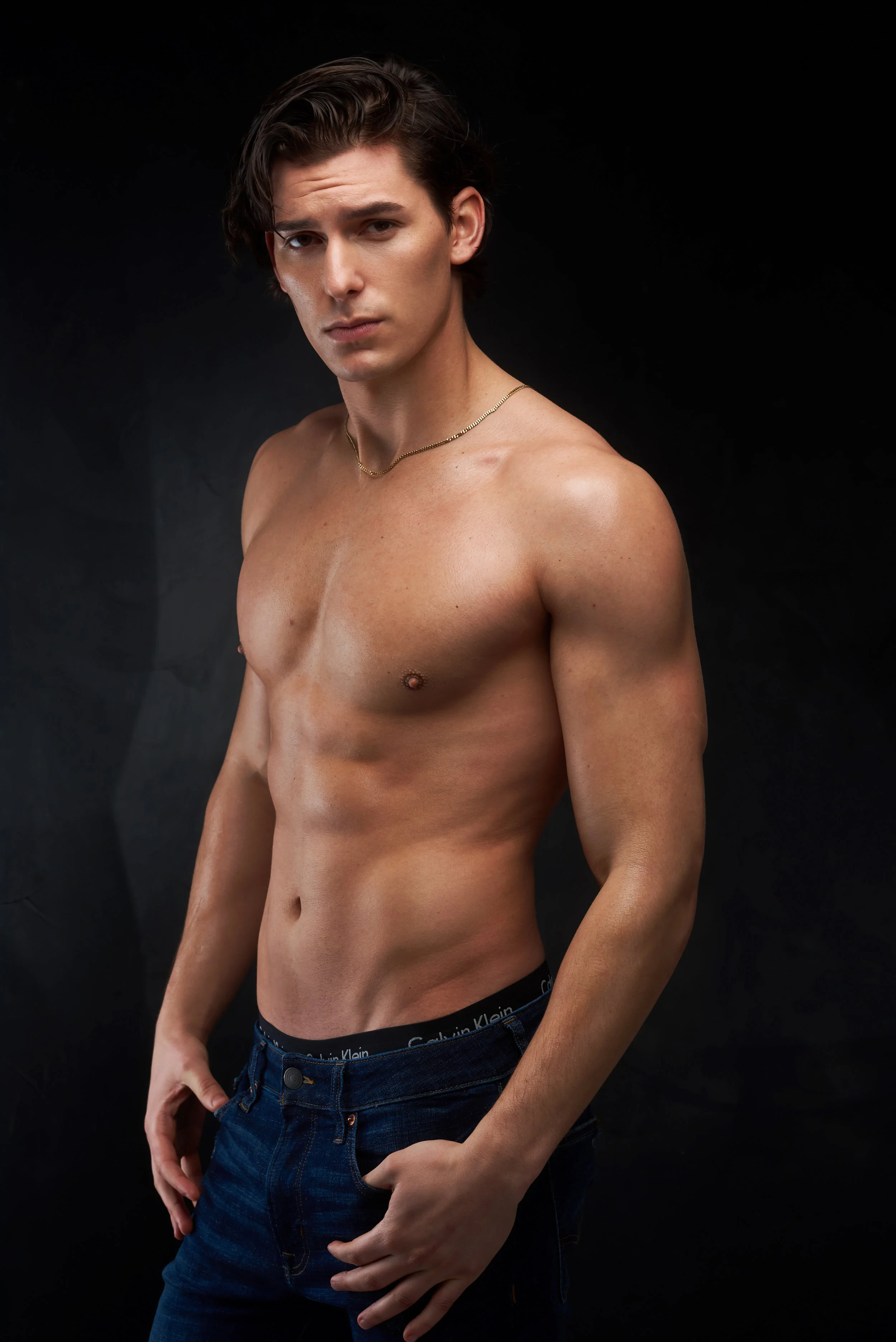 Photo by Tony Moux. Model Tanner Courted. Men’s grooming by Hannah Donovan.